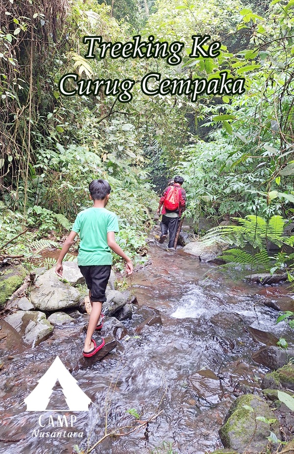 trekking ke curug cidahu