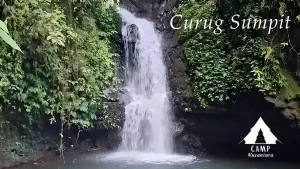 curug sumpit cidahu via camp nusantara